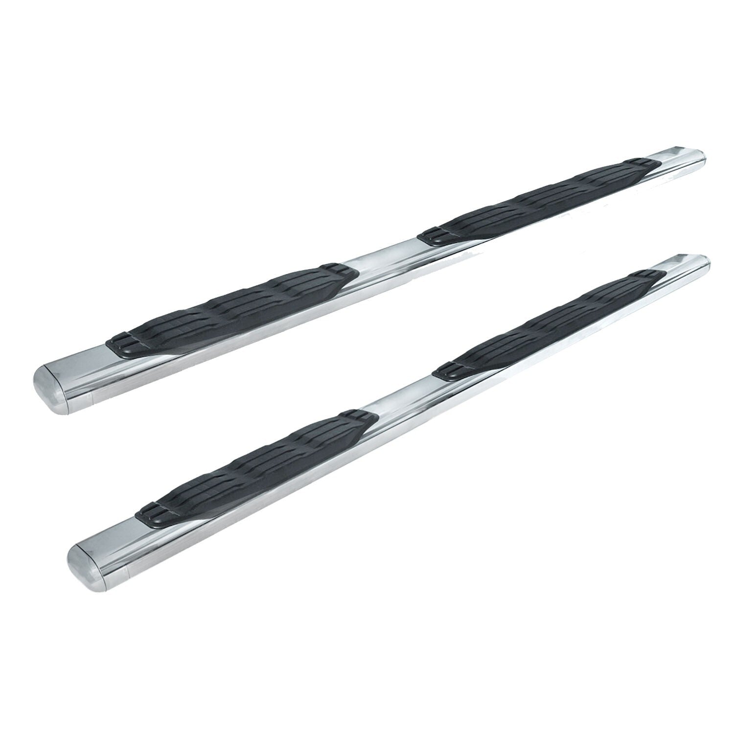 5 Inch 1000 Series Side Steps 80 Inch long Boards Only Polished Stainless Steel 1999-2026 Ford F-250/F-350 Go Rhino