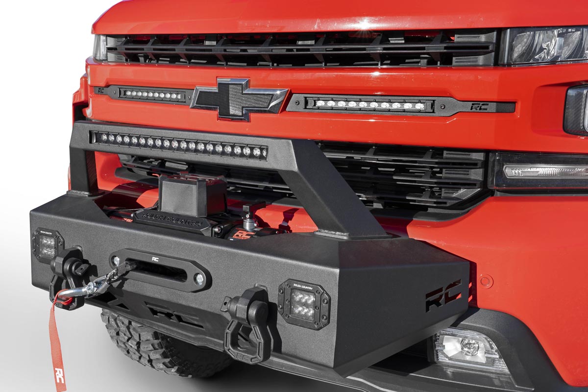 EXO Winch Mount Kit | Chevy Silverado 1500 2WD/4WD (2019-2022)