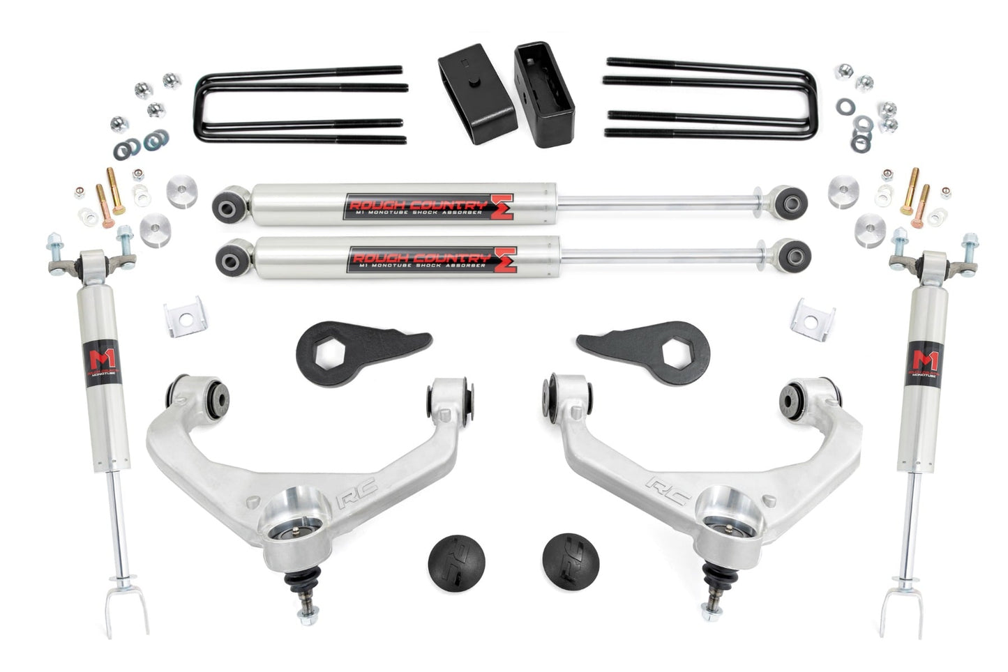 3.5 Inch Lift Kit | M1 | w/ Overloads | Chevy/GMC 2500HD/3500HD (11-19)