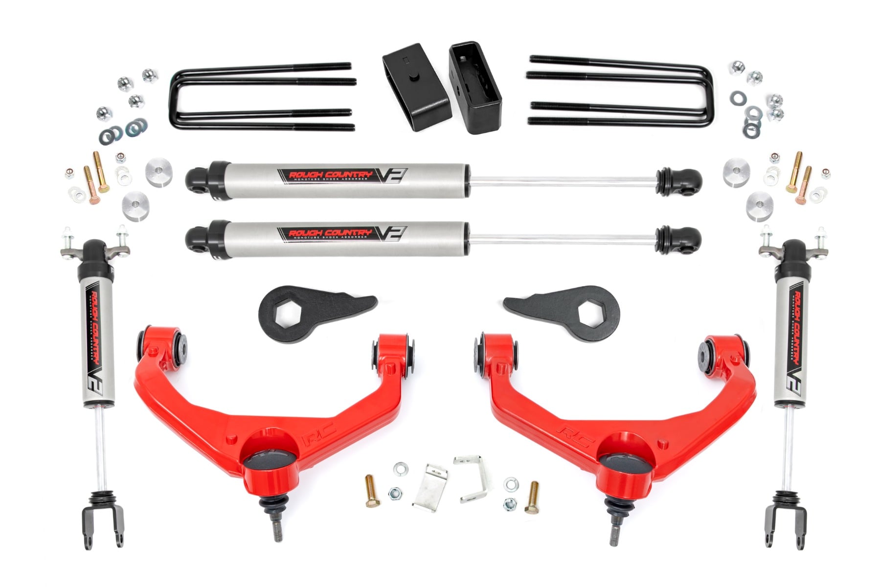 3.5 Inch Lift Kit | V2 | Chevy/GMC 2500HD/3500HD (11-19)