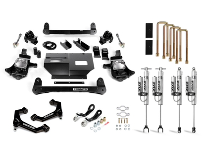 4-Inch Performance Lift Kit with Fox Psrr 2.0 for 2011-2019 Silverado/Sierra 2500/3500 2WD/4WD Cognito