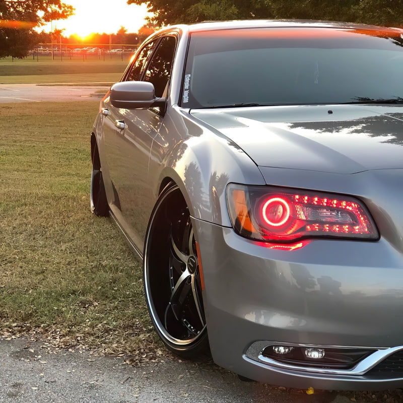 Oracle 11-19 Chrysler 300C DRL Upgrade w/ Halo Kit - ColorSHIFT w/ BC1 Controller