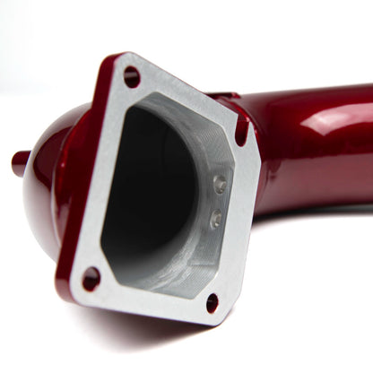 Wehrli 98.5-02 Cummins 5.9L 3.5in Intake Horn & Driver Intercooler Pipe - Sparkle Granny Smith