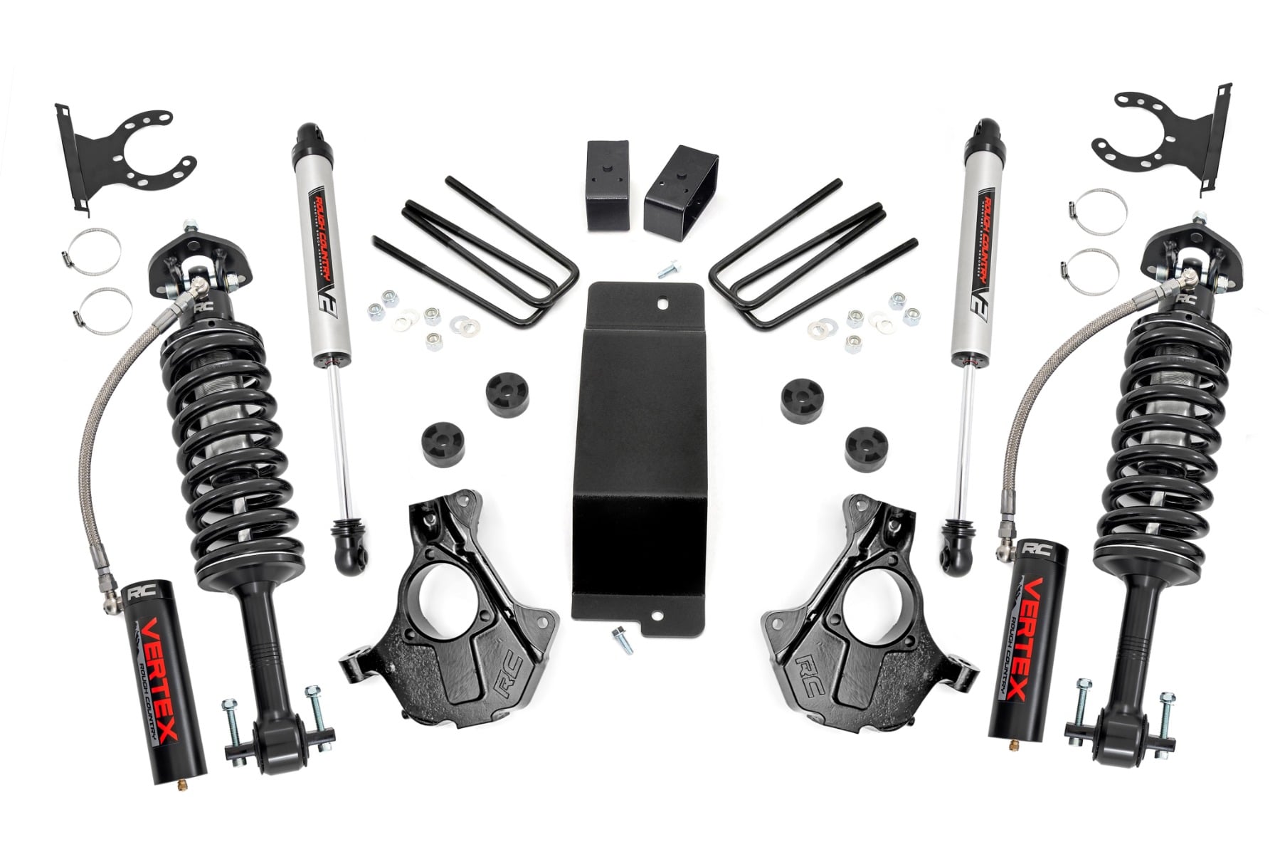3.5 Inch Lift Kit | Alu/Stamp Steel LCA | Vertex/V2 | Chevy/GMC 1500 (14-18 & Classic)