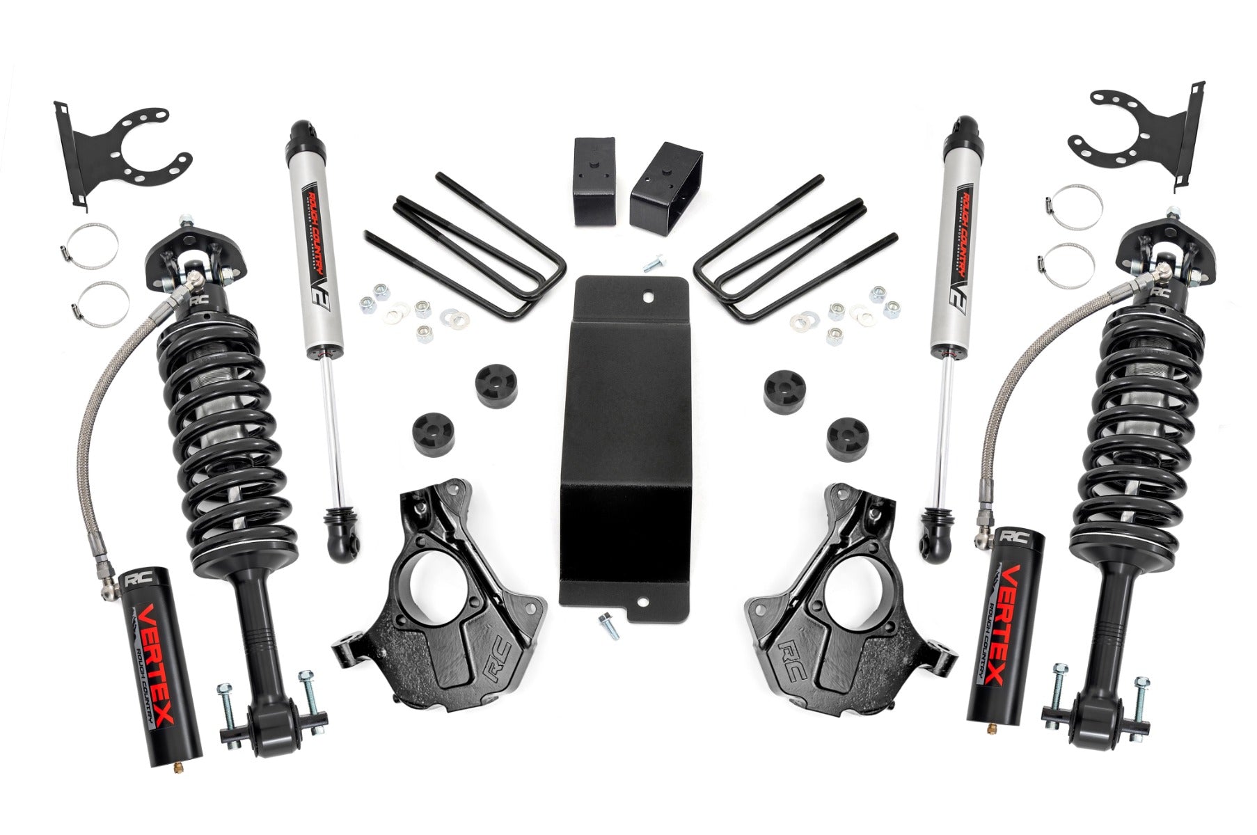 3.5 Inch Lift Kit | Cast Steel LCA | Vertex/V2 | Chevy/GMC 1500 (14-18 & Classic)