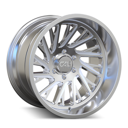 Cali Off-Road 9114 Purge 22x12 / 8x165.1 BP / -51mm Offset / 125.2mm Hub Polished Wheel