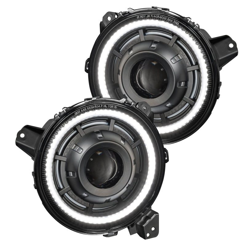 Oracle Oculus Bi-LED Projector Headlights for Jeep JL/Gladiator JT - w/ BC1 Controller