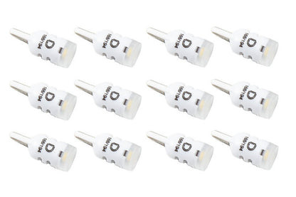 Diode Dynamics 194 LED Bulb HP3 LED Natural - White Set of 12