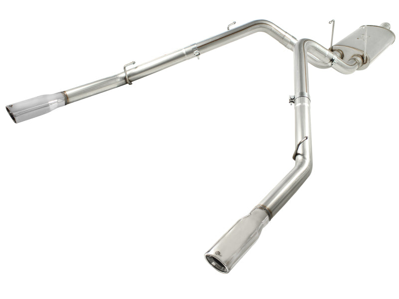 aFe MACH Force XP Exhausts Cat-Back SS-409 EXH CB Dodge Ram 1500 5.7L HEMI 09-13 Polished