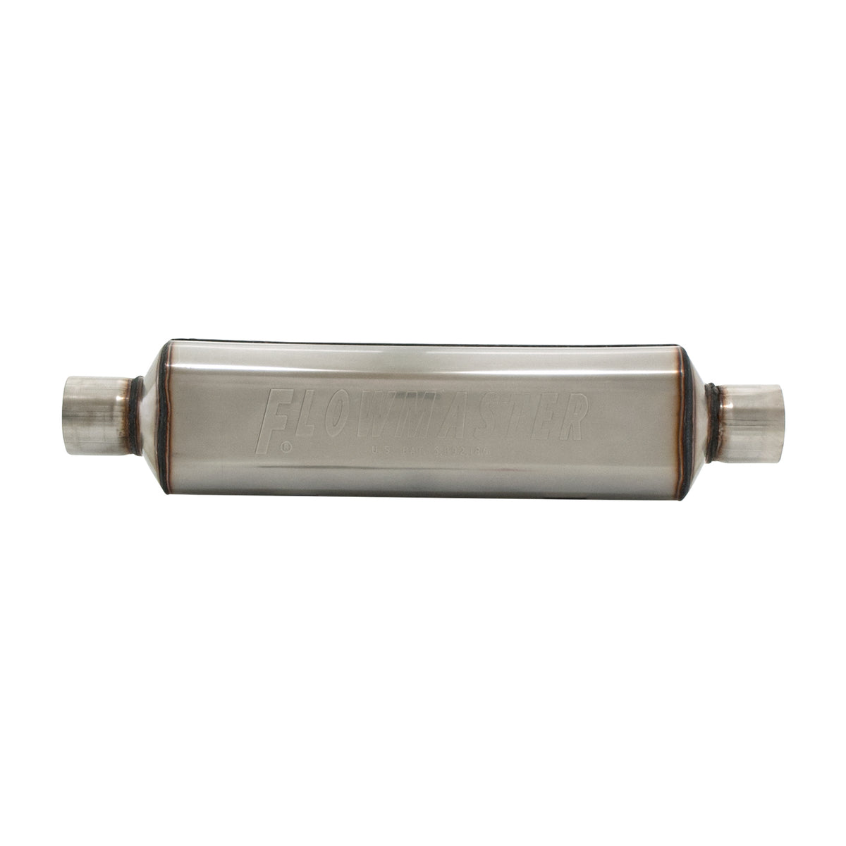 Super Hp-2 Muffler 304Ss Super Hp-2 Muffler 304Ss 2.50 Center In./2.50 Center Out Moderate Sound Flowmaster