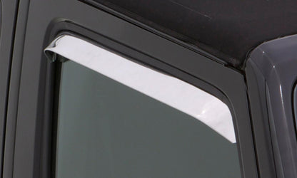 Ventshade for 1997-2006 Jeep Wrangler 2 Piece Stainless AVS
