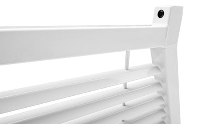 Louvered Rack White 17-26 F250/350/450 Super Duty Aluminum Body 99-16 F250/350/450 Super Duty Backrack