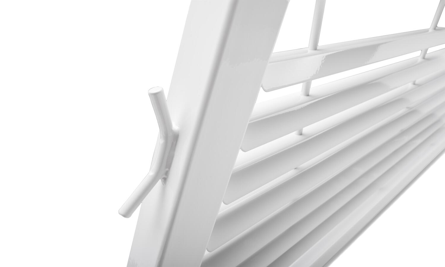 Louvered White Silverado/Sierra/F150/Titan/Tundra/D/W Series/Ram w/o Rambox Backrack