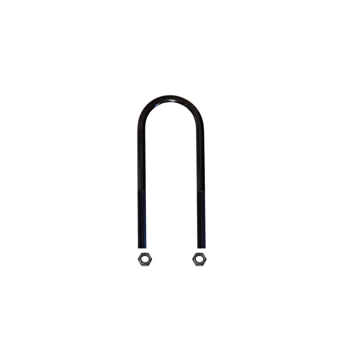 U-Bolt 1 U-Bolt Round 0.5 Inch Diameter 3.375 ID Width 7.5 ID Length w/Nuts Skyjacker