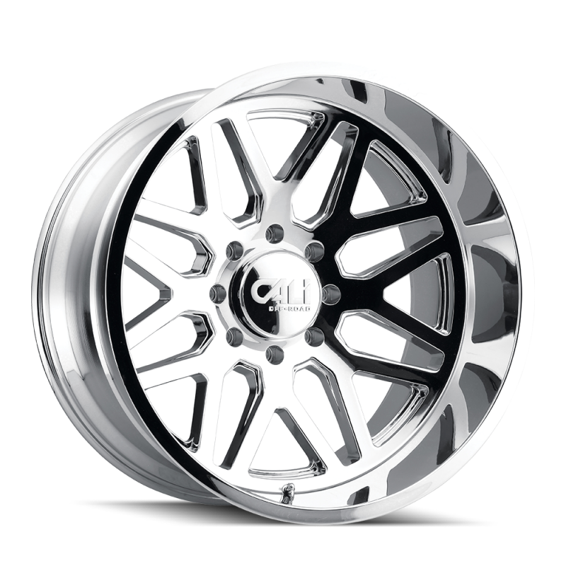 Cali Off-Road 9115 Invader 22x12 / 8x170 BP / -51mm Offset / 125.2mm Hub Chrome Wheel