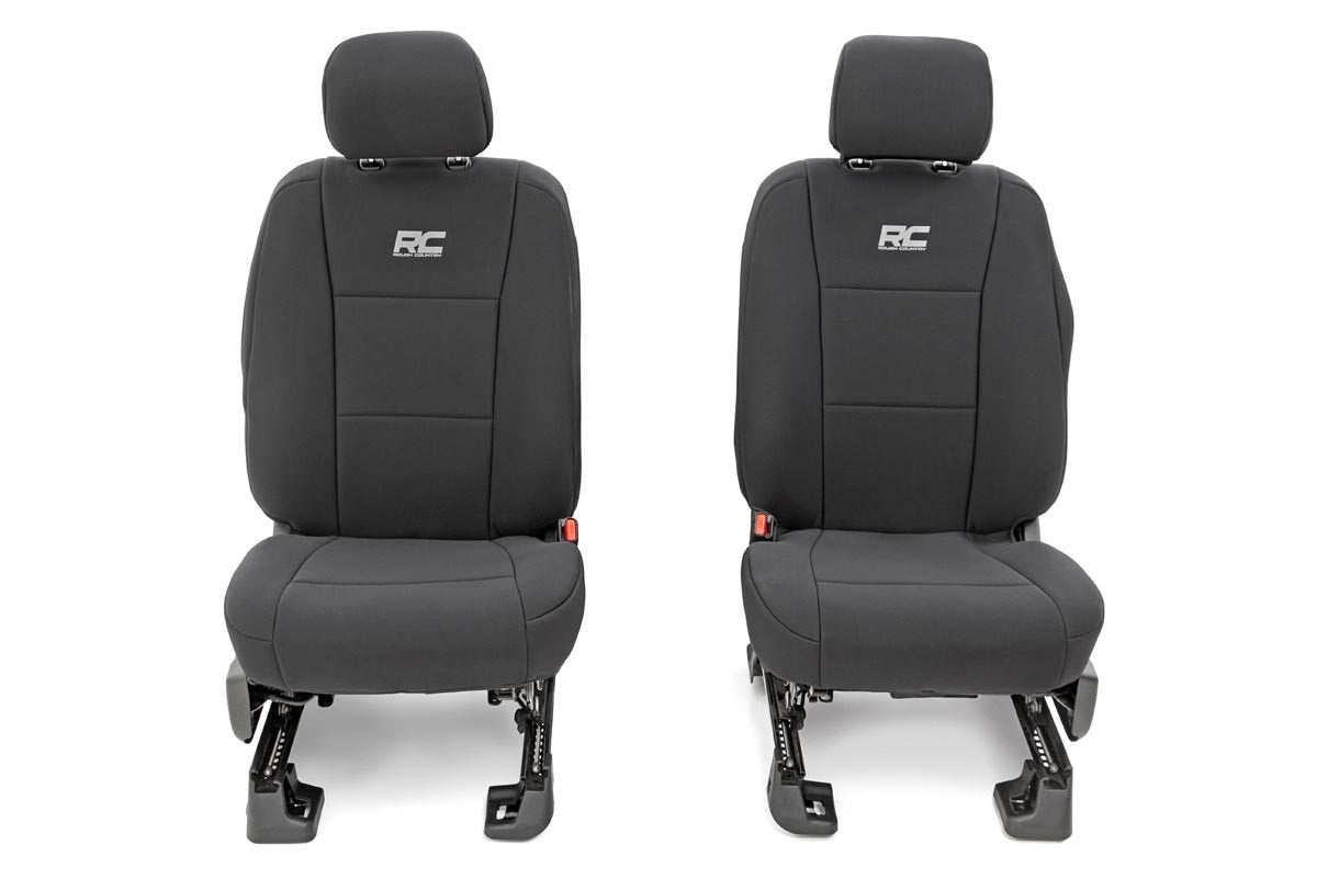 Seat Covers | FR Bucket and RR Bench | Ford F-150/Lightning/F-250/F-350 (15-26)