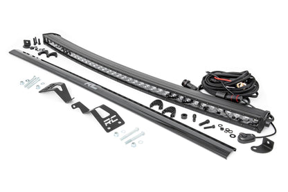 LED Light Kit | Front Mount | 40" Black Single Row | Can-Am Commander Max 1000 