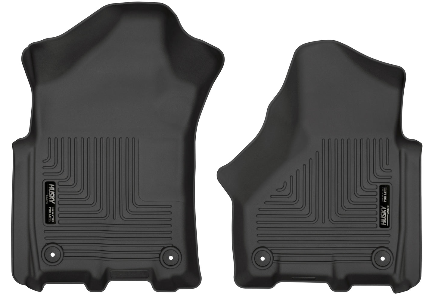 Weatherbeater Front Floor Liners For 2019-2026 2500/3500 Husky Liners