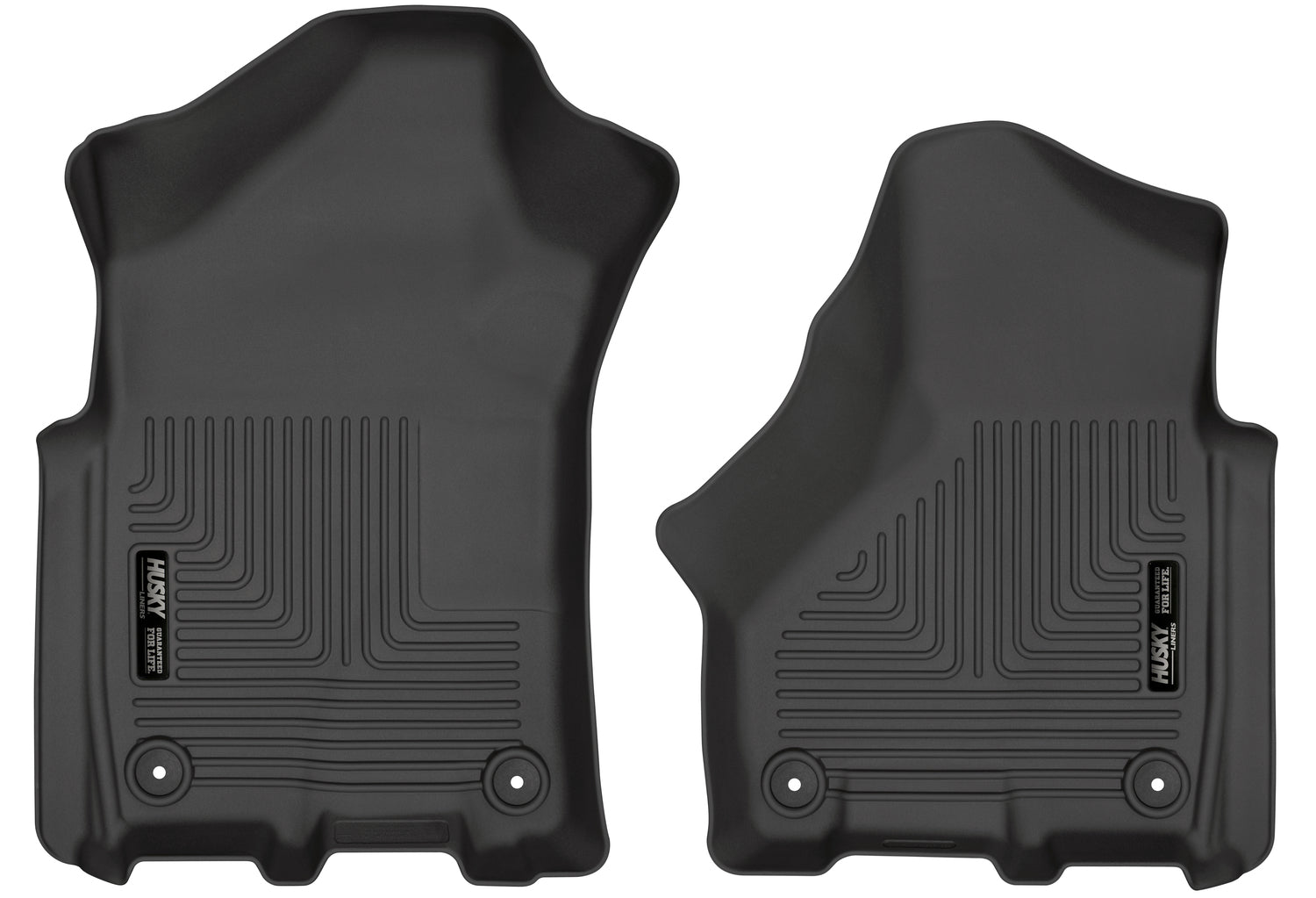 Weatherbeater Front Floor Liners For 2019-2026 2500/3500 Husky Liners