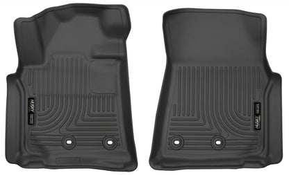 Weatherbeater Front Floor Liners For 2013-2021 LX570, Land Cruiser Husky Liners