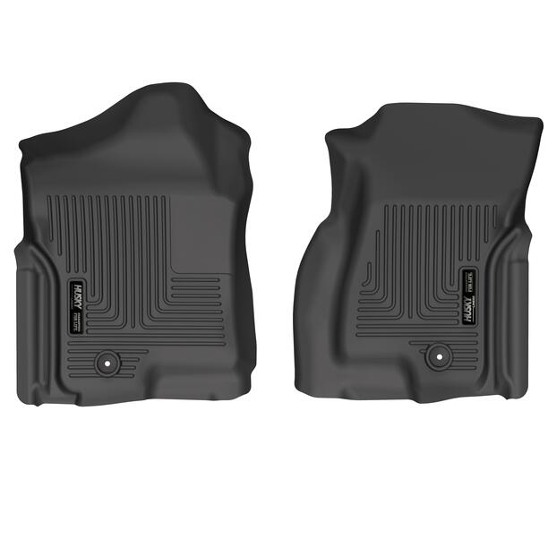 Weatherbeater Front Floor Liners For 1999-2007 Silverado/Sierra 1500/2500 HD/3500 Husky Liners