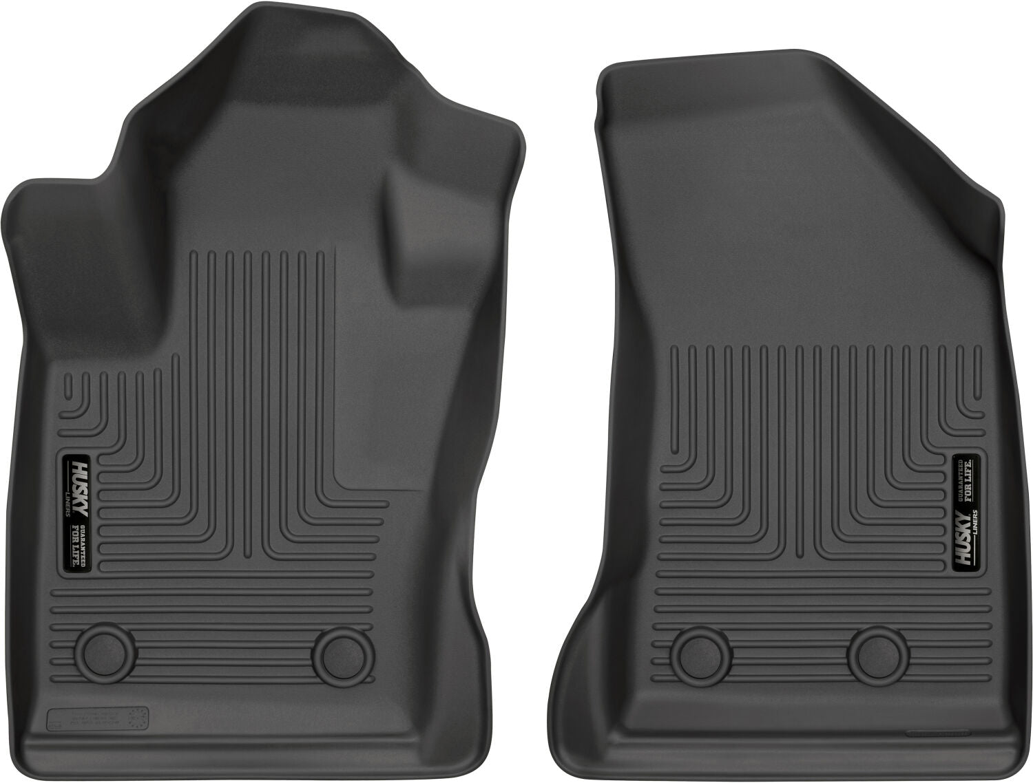 Weatherbeater Front Floor Liners For 2017-2025 Jeep Compass Husky Liners