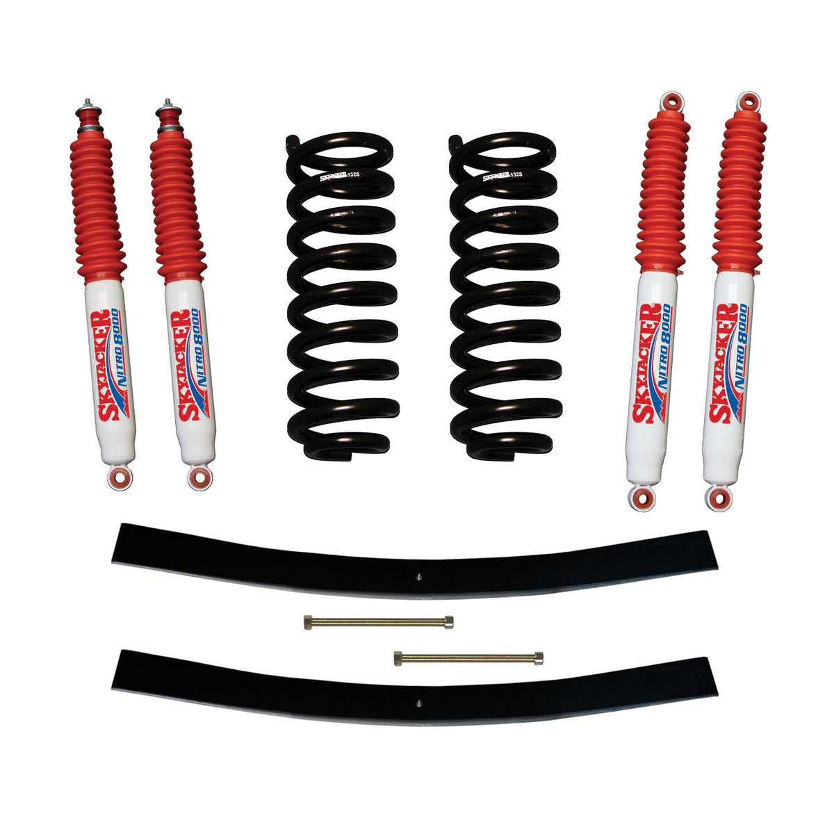 Explorer/Navajo Lift Kit 1.5-2 Inch Lift 91-94 Explorer 91-94 Navajo Includes Front Coil Springs Rear Add-A-Leafs Skyjacker
