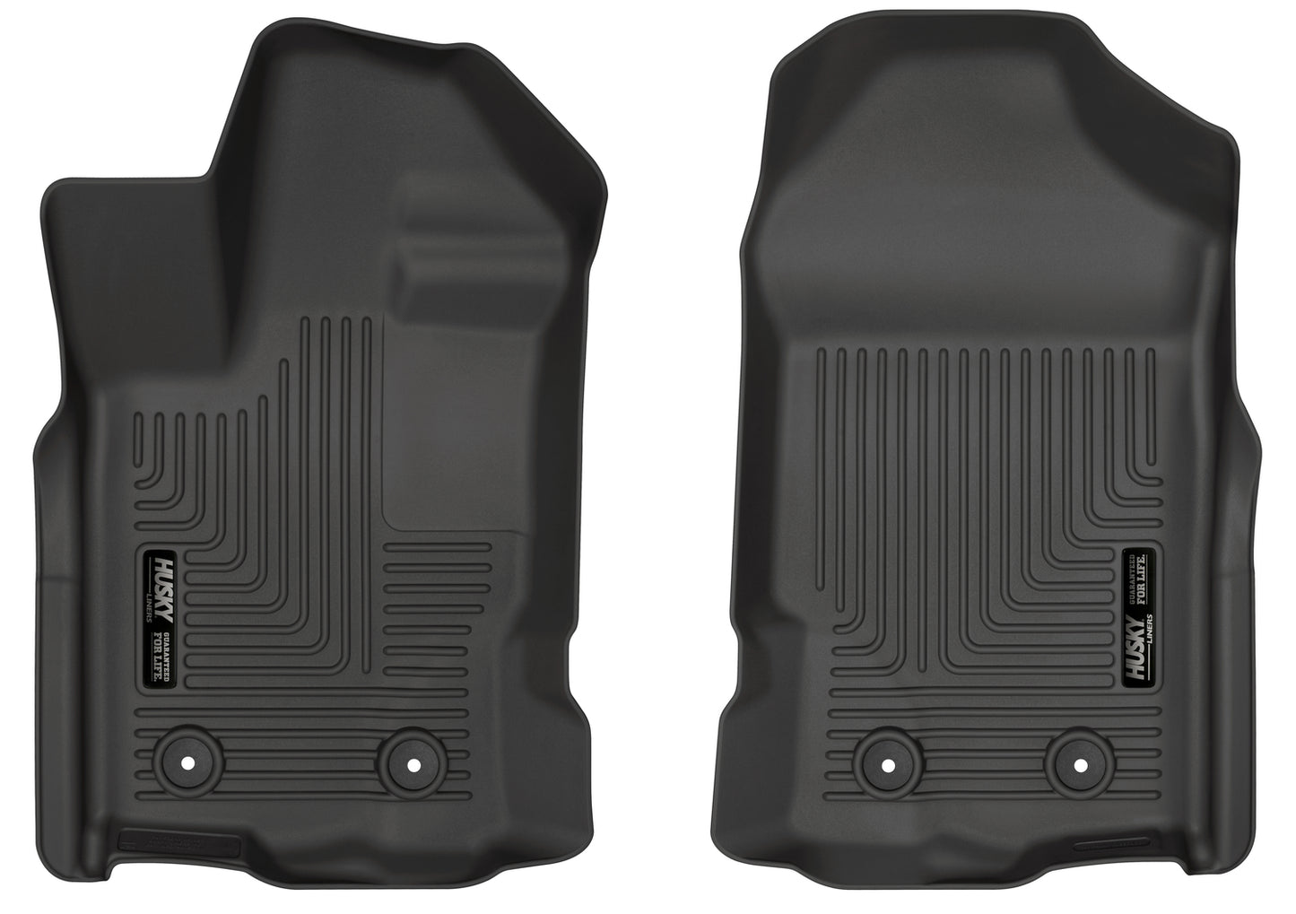 Weatherbeater Front Floor Liners For 2019-2023 Ranger Husky Liners