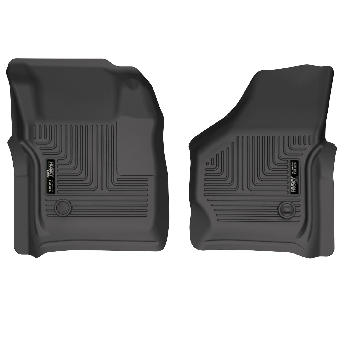 Weatherbeater Front Floor Liners For 1999-2007 F-250/F-350 Super Duty Husky Liners