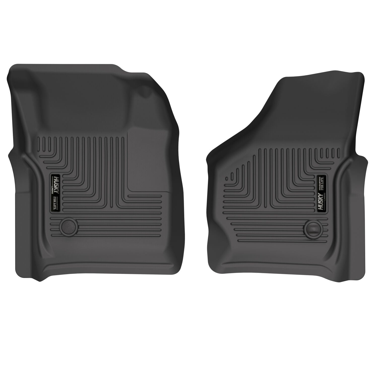 Weatherbeater Front Floor Liners For 1999-2007 F-250/F-350 Super Duty Husky Liners
