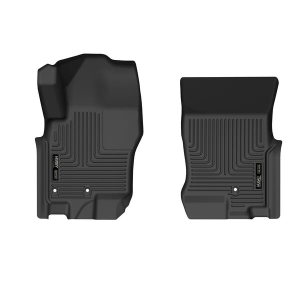 Weatherbeater Front Floor Liners For 2008-2021 Frontier/Equator Husky Liners