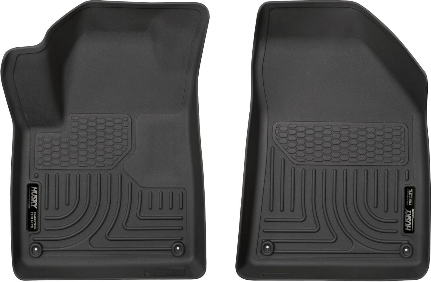 Weatherbeater Front Floor Liners For 2015-2023 Jeep Cherokee Husky Liners