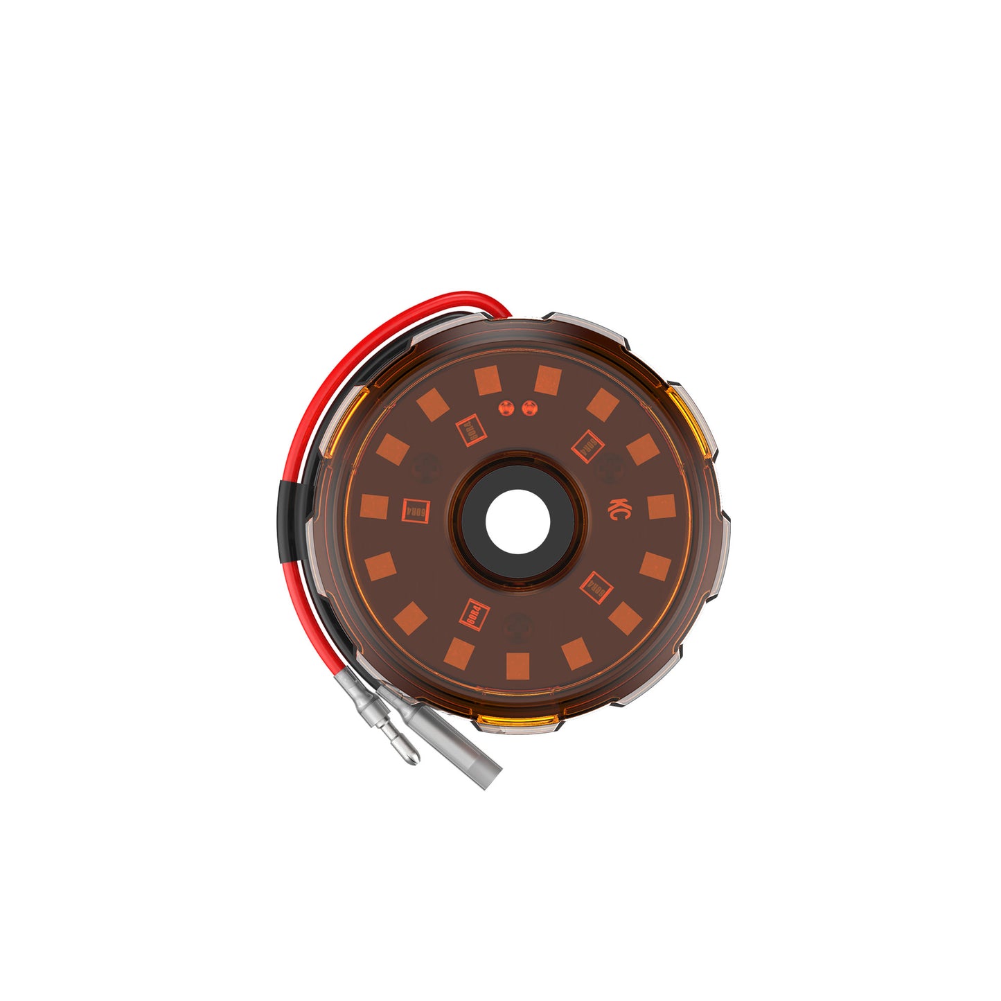Cyclone V2 LED Flood Amber 1 Light KC HiLiTES