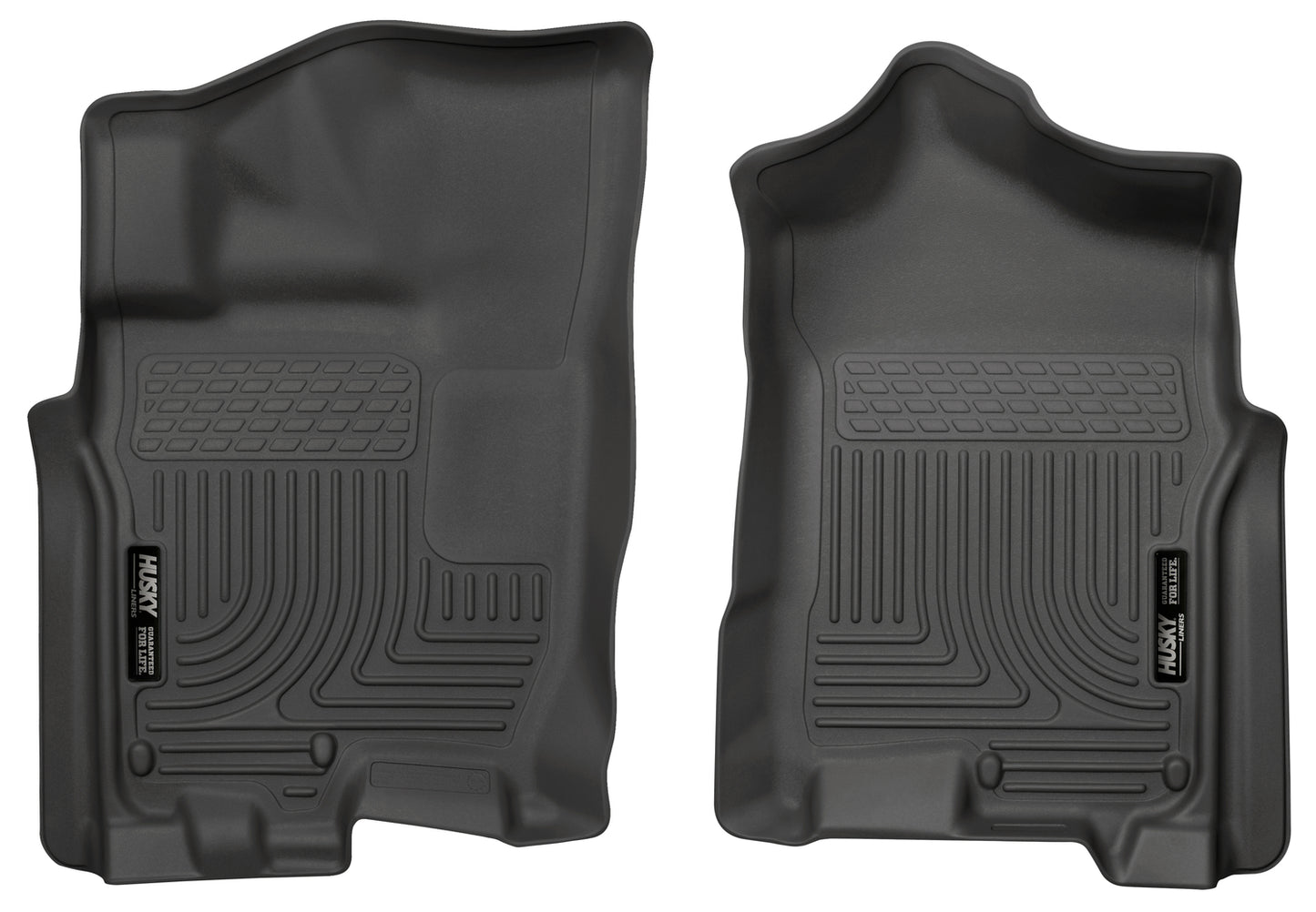 Weatherbeater Front Floor Liners For 2016-2024 TITAN XD Husky Liners