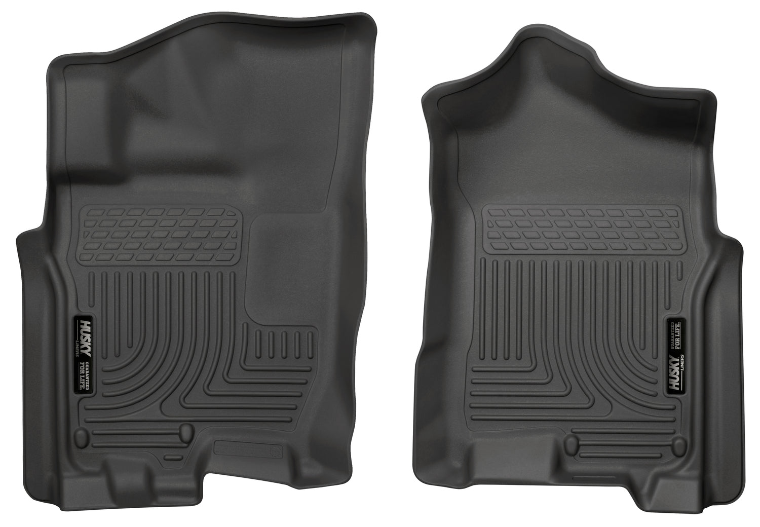Weatherbeater Front Floor Liners For 2016-2024 TITAN XD Husky Liners
