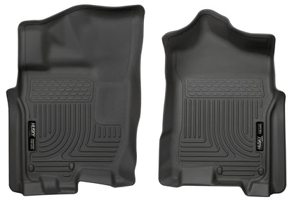 Weatherbeater Front Floor Liners For 2016-2024 TITAN XD Husky Liners