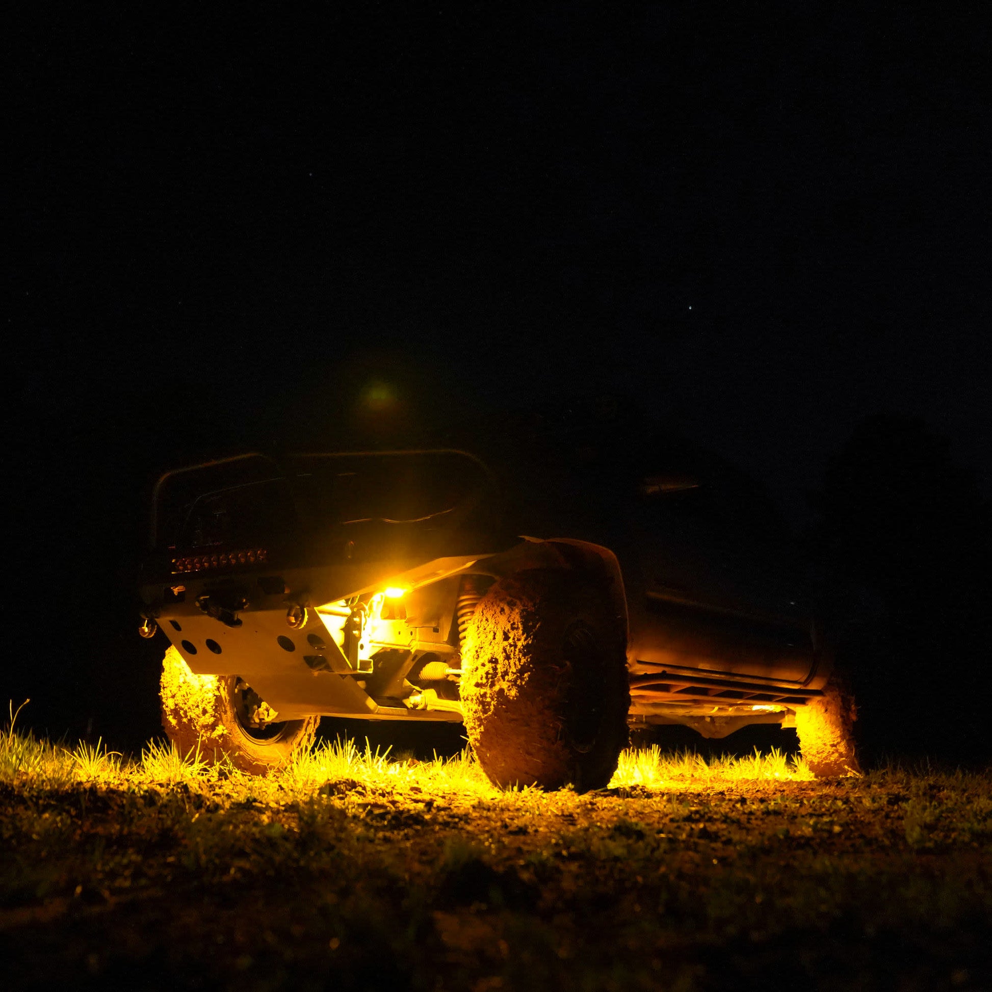 Cyclone V2 LED Flood Amber 1 Light KC HiLiTES