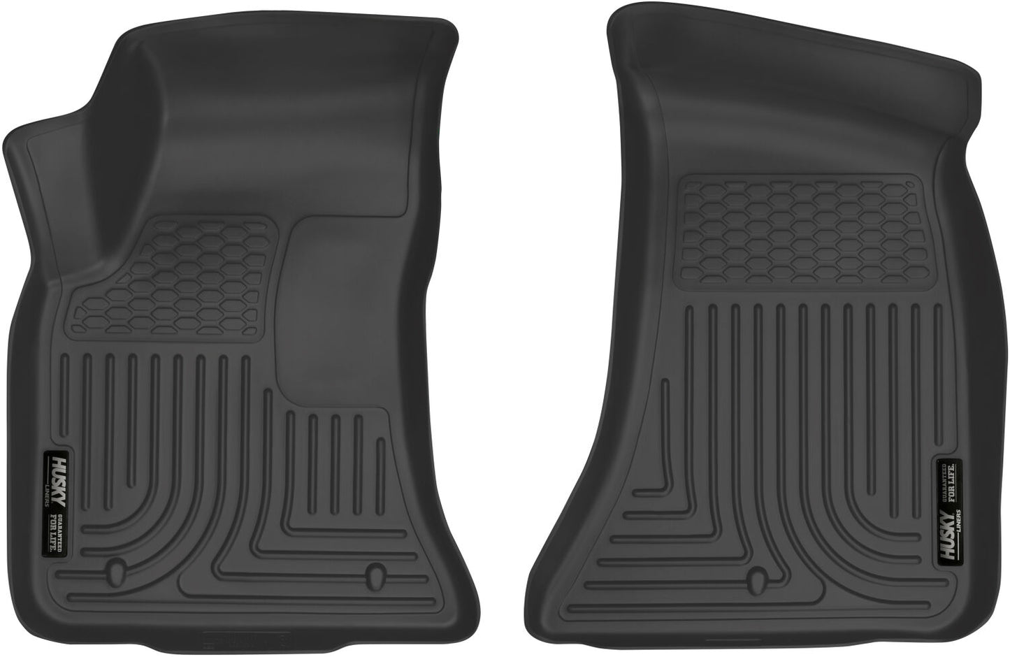 Weatherbeater Front Floor Liners For 2016-2023 Challenger Husky Liners