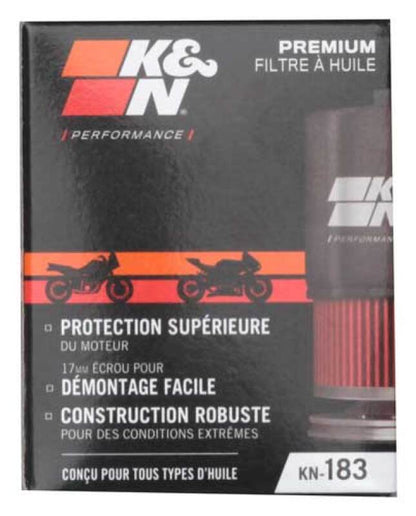 K&N Piaggio 2.156in OD x 3.063in Height Oil Filter