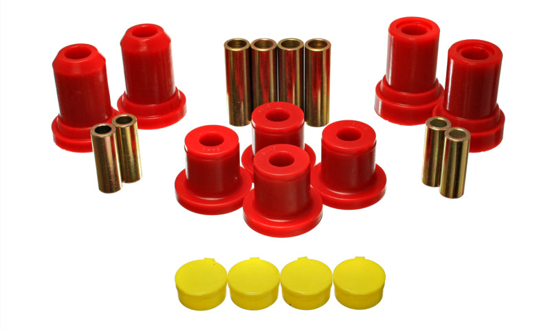 Energy Suspension F150 2Wd Front Control Arm Bearing Set - Red