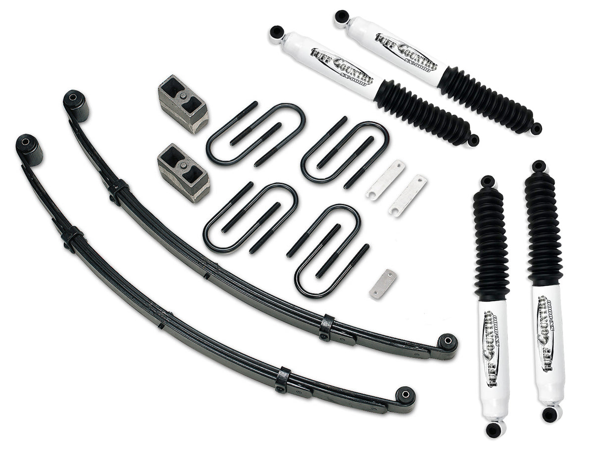 3 Inch Lift Kit 73-87 Chevy Truck/GMC Truck/Suburban/Blazer/Jimmy 1/2 Ton 4WD Heavy Duty Tuff Country