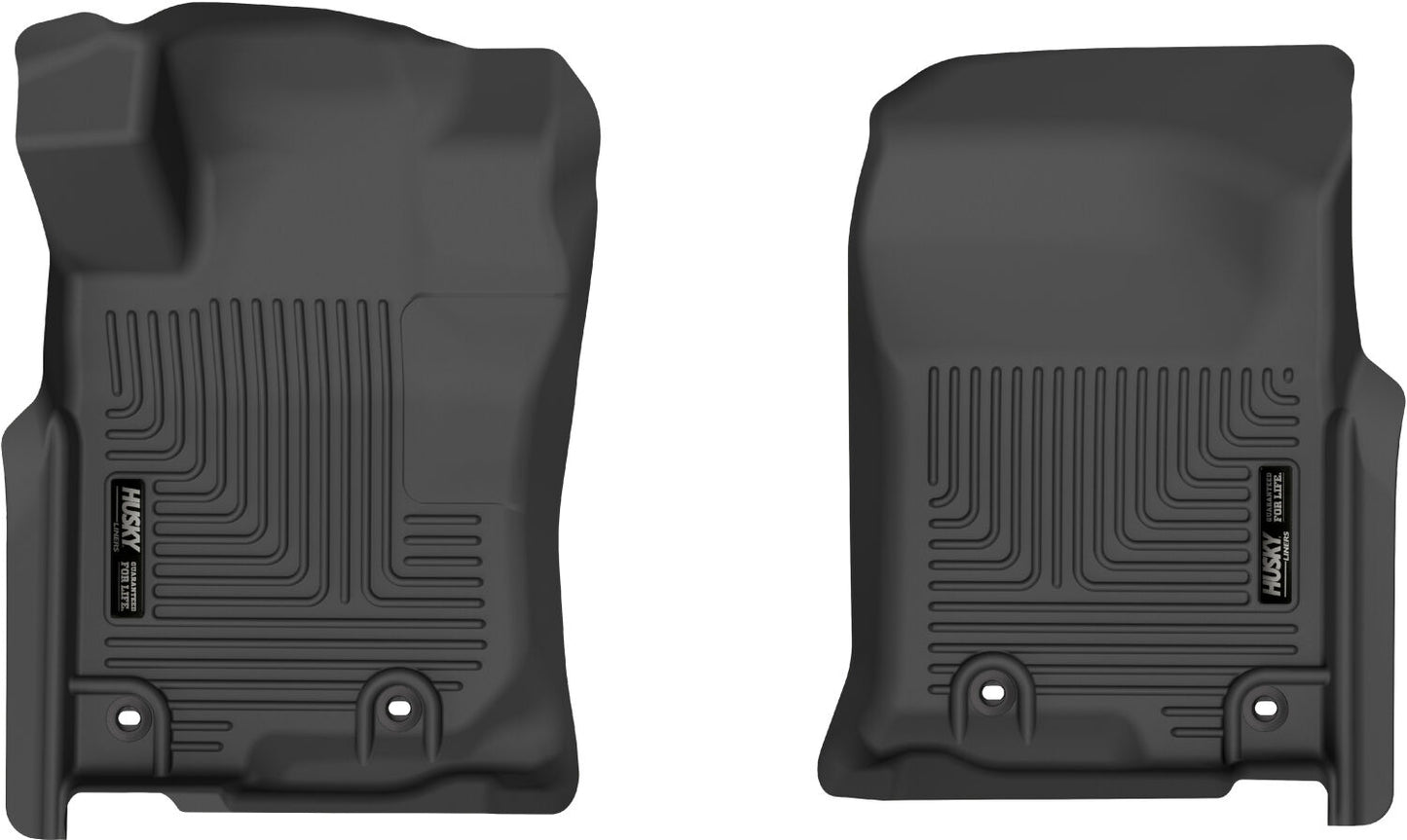 Weatherbeater Front Floor Liners For 2013-2024 4Runner/GX460 Husky Liners