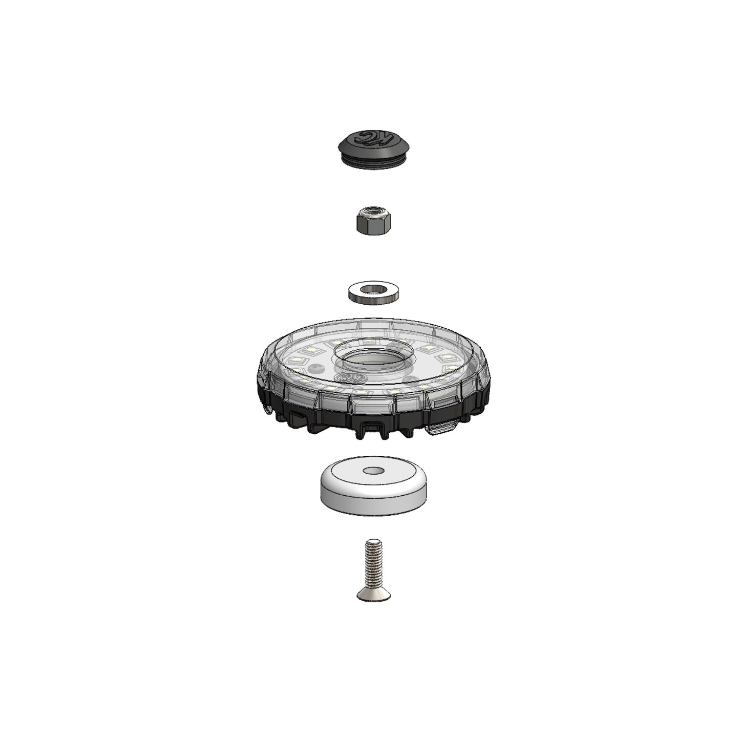 KC V2 Magnet Mounts 6 Pack KC HiLiTES