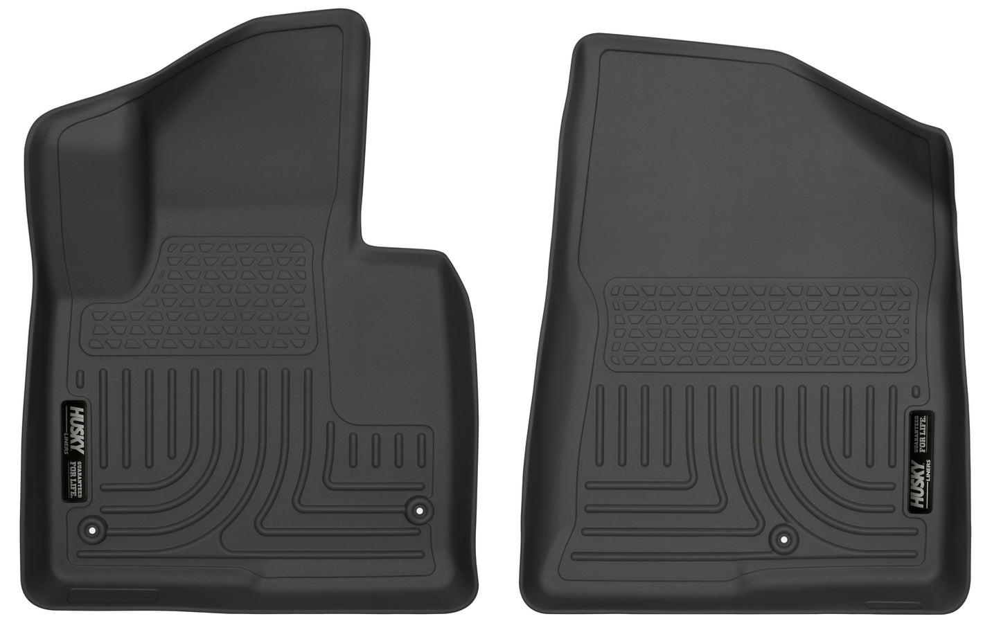 Weatherbeater Front Floor Liners For 2013-2018 Santa Fe Sport Husky Liners