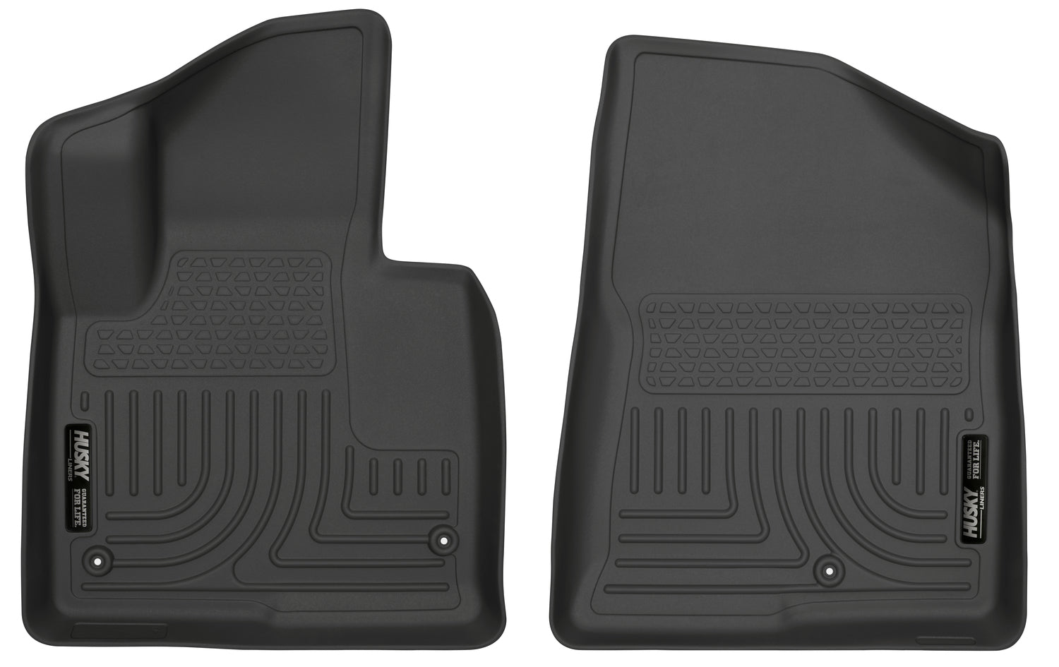 Weatherbeater Front Floor Liners For 2013-2018 Santa Fe Sport Husky Liners