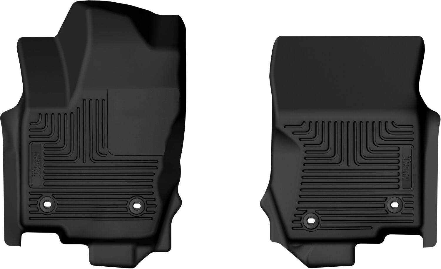 Weatherbeater Front Floor Liners For 2024-2025 GX550, Land Cruiser Husky Liners