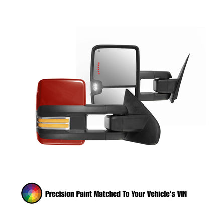 GM Style Dodge Ram 2500/3500 Tow Mirrors (2010-2018) - Style 2