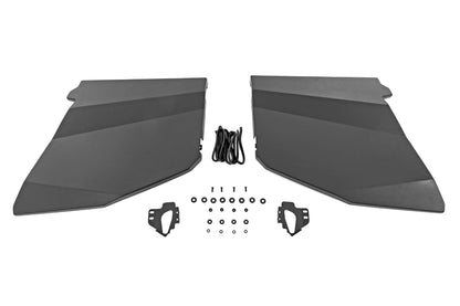 Aluminum Lower Half Doors | Rear | Polaris RZR XP 4 1000/RZR XP 4 Turbo S 
