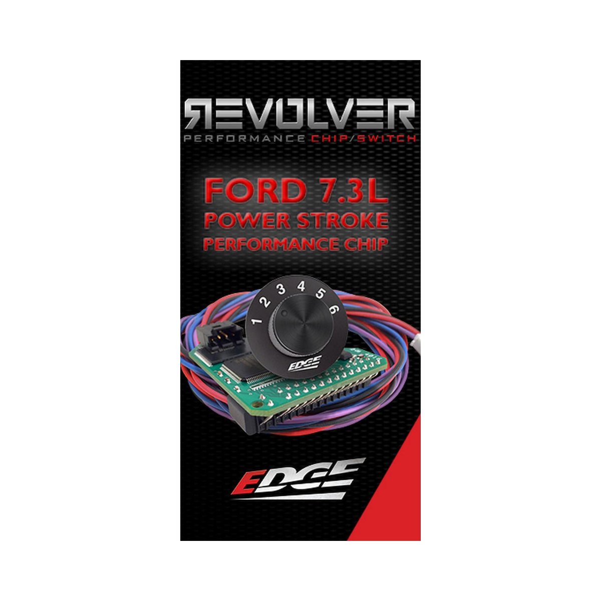 Revolver 1999.5-2001 Ford 7.3L Powerstroke Diesel Auto 6-Chip NVK4 Master Box Code Edge Products