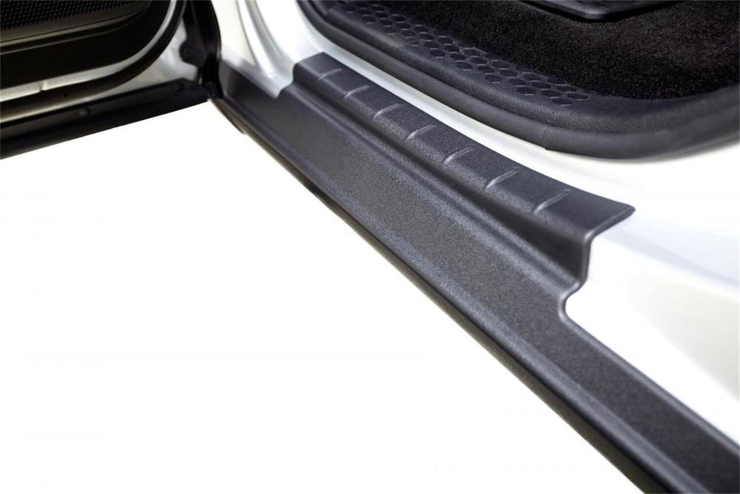 Black Trail Armor Rocker Panel And Sill Plate Covers For 2018-2023 Jeep Wrangler JL, 4-Door Bushwacker
